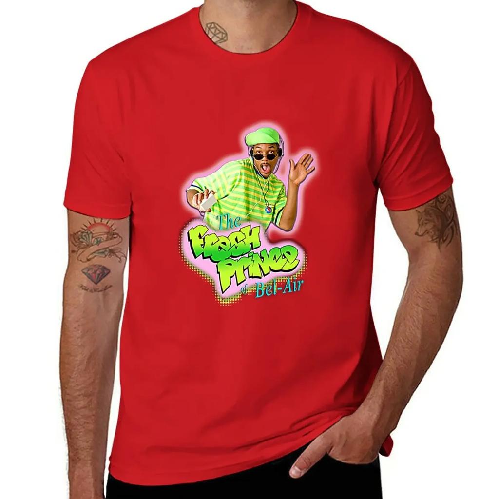 Fresh Prince Of Bel Air T-Shirt cute tops kawaii clothes T-shirt men
