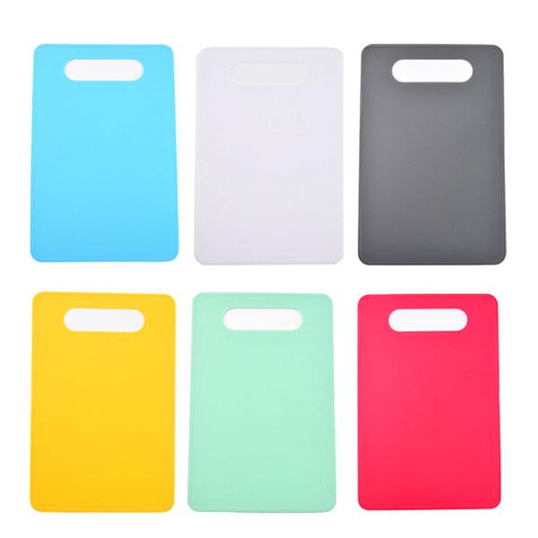 4/6 Pieces Flexible Cutting Board for for Meat Fish Vegetables BPA Free Plastic Cutting Board Mat Set Dishwasher Safe