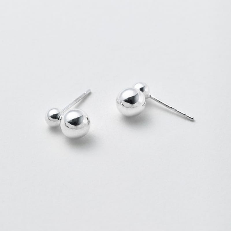 Another Layer Vase Earring (Silver925)(2color)