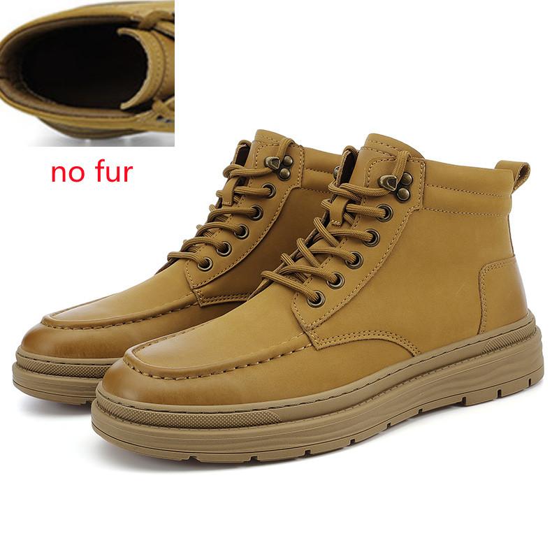 

мужские ботинки на шнуровке осень-зима плюшевые теплые мужские хлопковые туфли высокие рабочие ботинки для улицы модные теплые зимние ботинки износостойкие 10