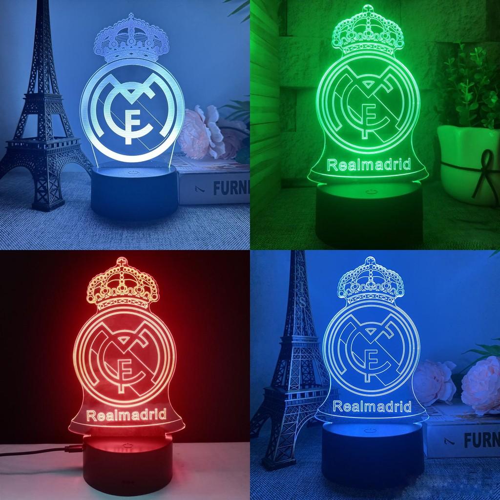 Wekity Led 3d Night Light Illusion Lamp 16 Colour Change Decor Lamp Gifts Kids