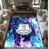Tappeto in Velluto di Cristallo con Stampa Calcio Everton, Comodo Assorbente d'Acqua Antiscivolo Tappeto per Pavimenti Interni