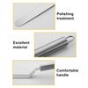 Stainless Steel Cream Spatula Curved Icing Tool for Cake Decorating 6/8/10/12 Inch Comfortable Handle DIY Cake Tools Frosting Utensils