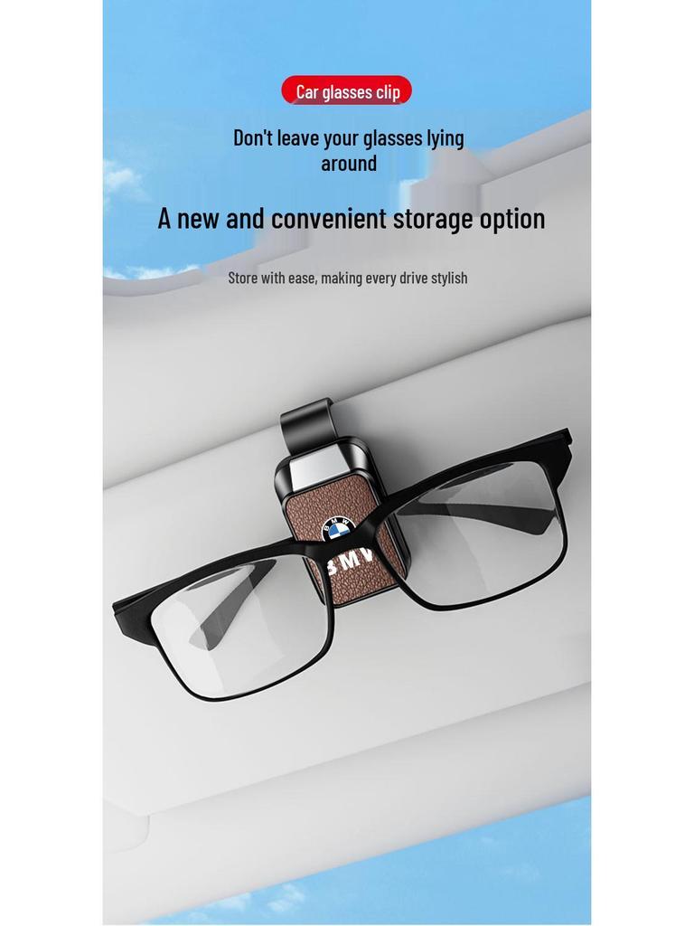 Auto-Sonnenbrillenhalter für Porsche Cayenne, Macan, 718, Panamera, 911