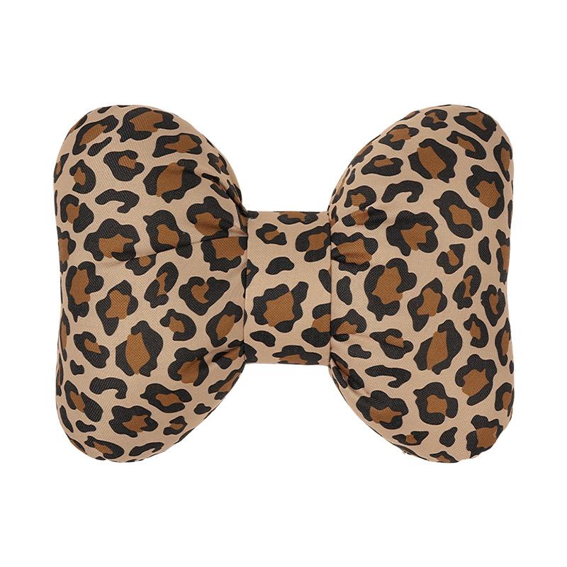 New car seat cushion leopard print cat four seasons universal car seat cushion linen breathable and comfortable car seat cover