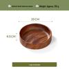 Wooden Salad Bowl and Fruit Platter