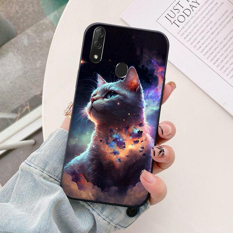 For ZTE Blade V10 Case astronaut Cute Cartoon Print TPU Soft Silicone Cover For ZTE Blade V 10 V10 Vita 2019 Phone Cases Funda