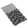 Drill Bit Garden 10pcs 4mm Diameter 75mm Carbon Steel
