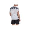 Adidas Moisture Wicking Quick Dry Lightweight Breathable Crew Neck Short Sleeve T-Shirt Men Tops White GK4320