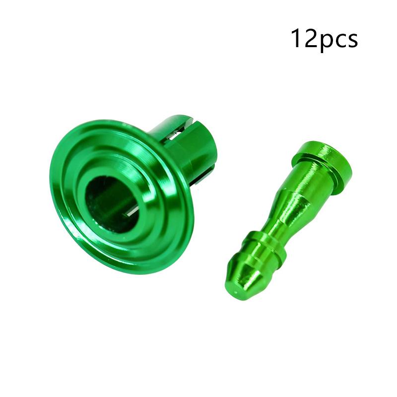 New PrecisionLock Push Pin Rivet CNC Aluminum M5x15 For Motorcycle Universal 1/6/12Pcs