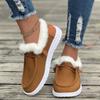 2025 Fur Casual Flats Cotton Boots Winter New Sport Platform Fashion Work Shoes Women Winter New Luxury Hot Plush Boots Mujer