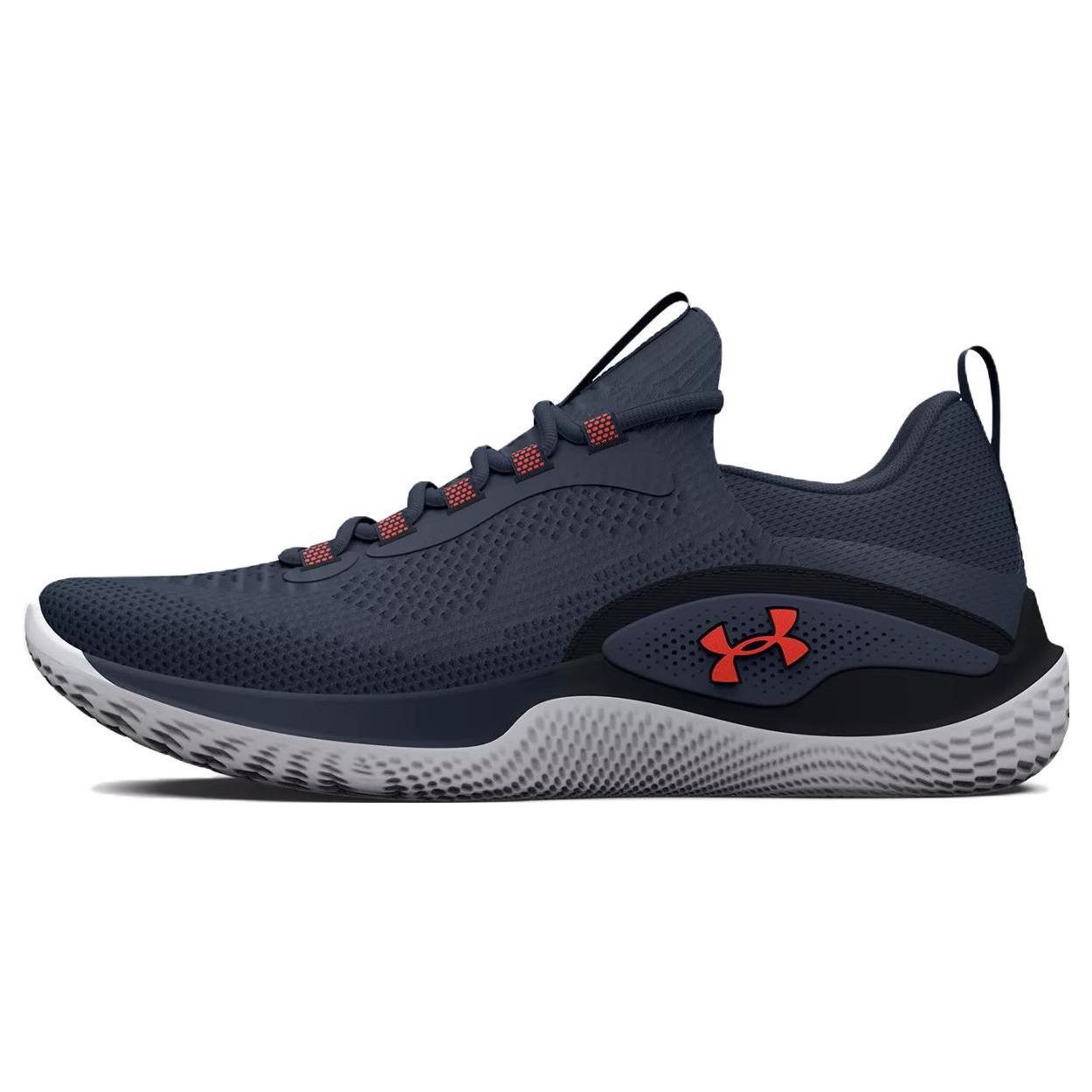 Under Armour UA Flow Dynamic Downpour Grey Red Men 3026106-400 44.5