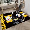 Pittsburgh Football  Area Rug for Office, Chair Rug, Decorative Carpet Livingroom Mat, Large Size Fan gifts Christmas gifts