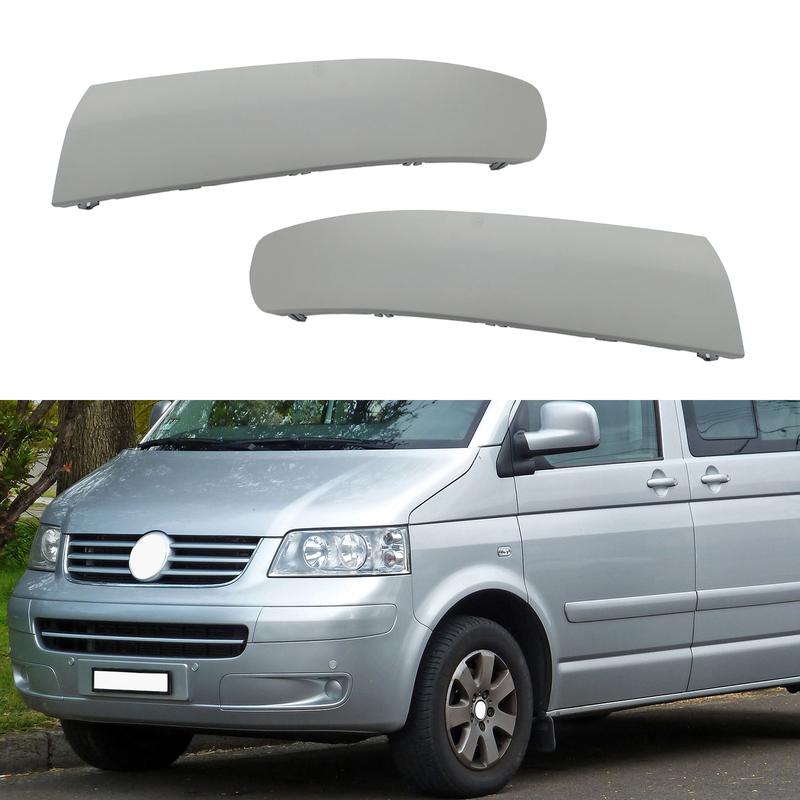 Front Bumper Moulding Trim Cover Panel Strip for VW Multivan Transporter Multivan T5 2003-2009 7H5807717 7H5807718
