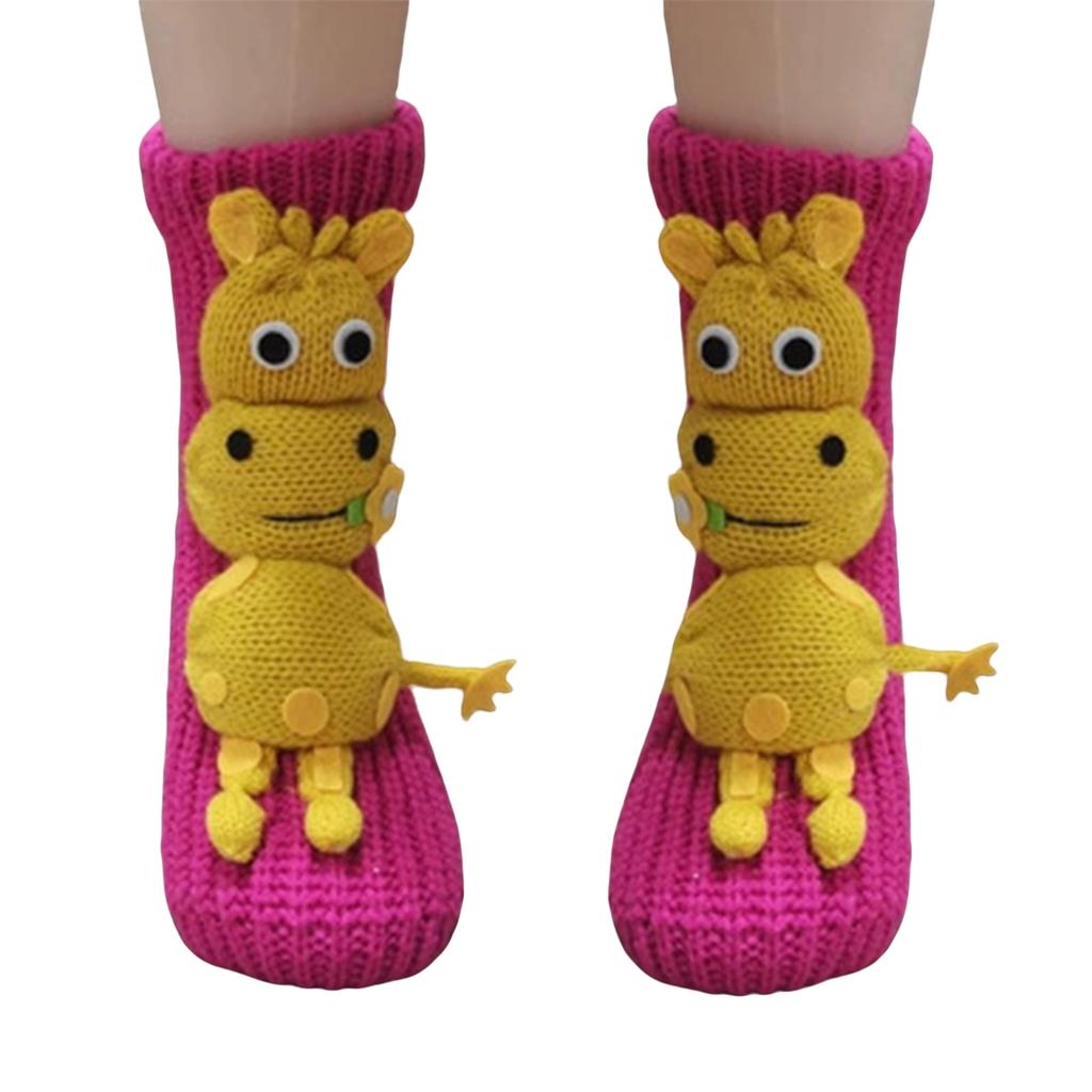Women's Thick Knit  Proof Warm Casual Floor Carpet Socks