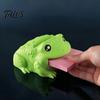 Desktop Organizer for Sticky Notes Cute Note Holder Toad, Desk Notepad Holder, Fun Pen Creative Office Gifts Friends Memo Stand, Accessory Gift