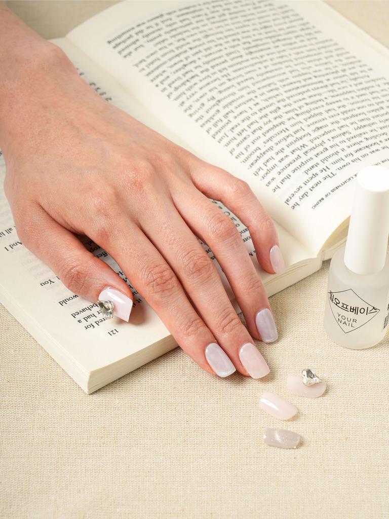 Too Cool For School Real Wear Nail Tips - Round Square Pristine