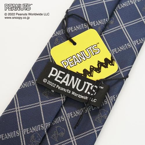 Peanuts Snoopy Tie PND48170 Navy Blue SNOOPY Business Brand Tie Gift