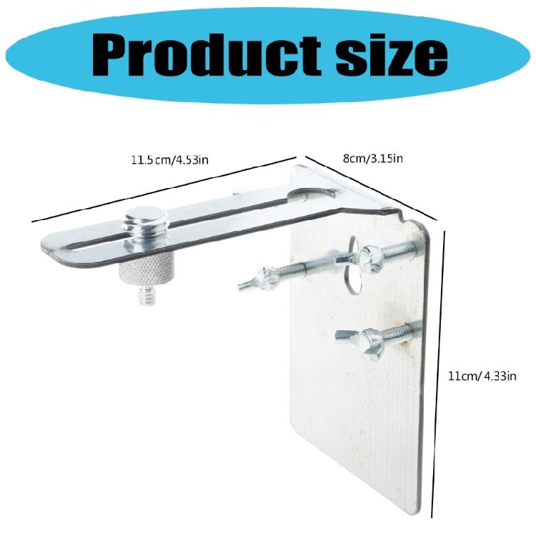 Easy Installation Level Support Wall Mounted Level Bracket Stainless Positioning Rack Multifunctional Level Wall Bracket