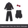 Boys' Formal Suit Set: Page Boy, Piano Performance, Medium & Large Sizes, Handsome Spring/Autumn Jacket