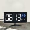 New Version of Multi Functional Electronic Clock with Temperature LED Clock Student Dormitory Alarm Clock Acrylic Surface Electronic Clock