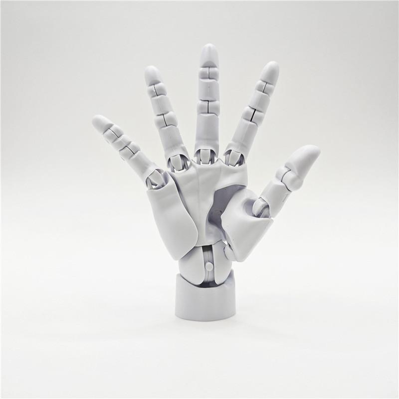 

Movable Joint Finger With Palm Wrist Art Sketch Miniature Ornament Model белый