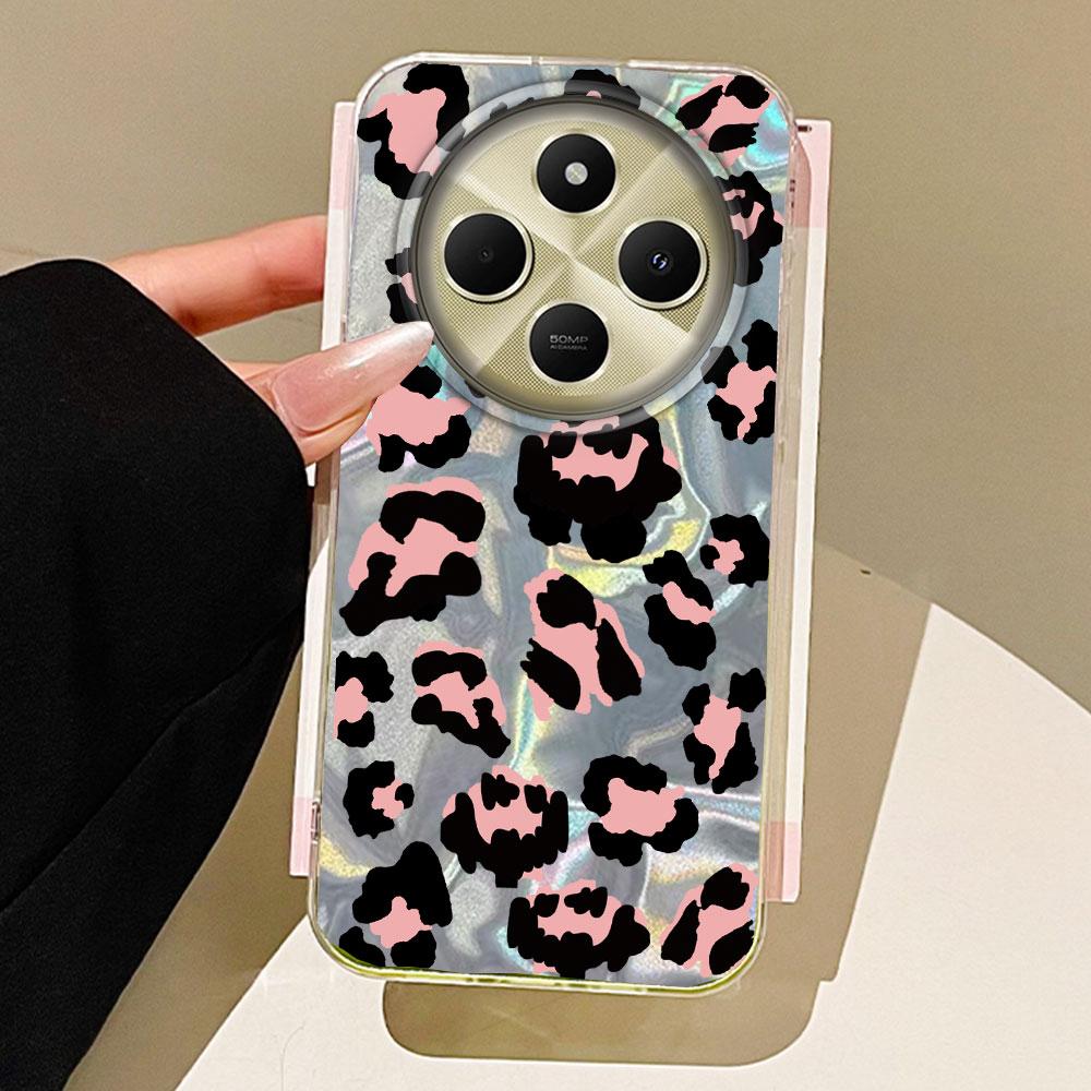 

Чехол для телефона с текстурой воды и леопардовым принтом для Xiaomi Poco X5 M6 Pro X6 X3 NFC C65 C61, парные чехлы, матовый ТПУ, для женщин и девушек poco X5 5G белый