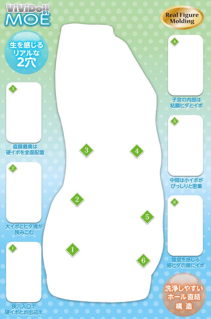 ViViDoll MOE Real Figure Molding (ViViDoll Moe)