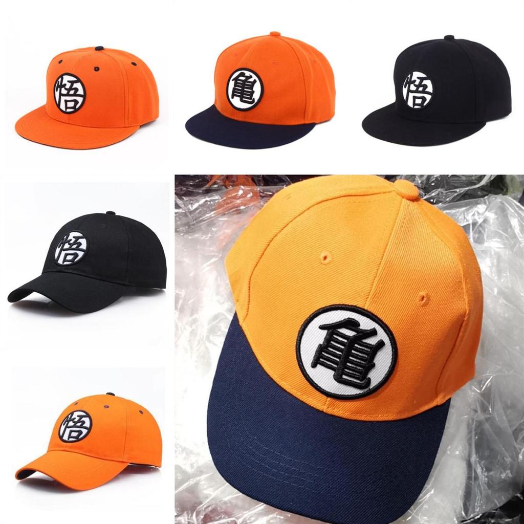 Dragon Ball Baseball Cap With Embroidered Cotton Material Sun Protection For Adults