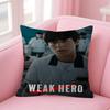 Koreanische TV-Serie W-Weak Hero Klasse 1 2 Büro Kissen Kissenbezug Auto Kissenbezug 45x45cm Lendenkissenbezug Sofakissenbezug
