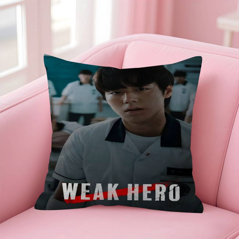 Koreanische TV-Serie W-Weak Hero Klasse 1 2 Büro Kissen Kissenbezug Auto Kissenbezug 45x45cm Lendenkissenbezug Sofakissenbezug