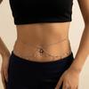 Zircon Waist Chain Tassel Bikini Belly Belt Elegant Navel Nails Body Chain  Women