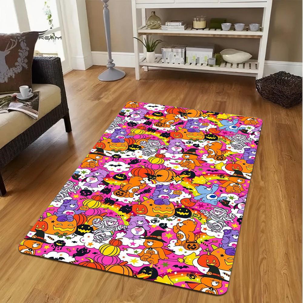 Halloween Care Bears Print Area Kids Carpets for Home Living The Baby Room Child Rug Bedroom Sofa Decor Floor Mats
