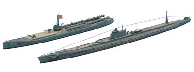 Hasegawa Waterline Series Japanese Navy Submarine Plastic Model Kit 432 1/700 I-370/I-68