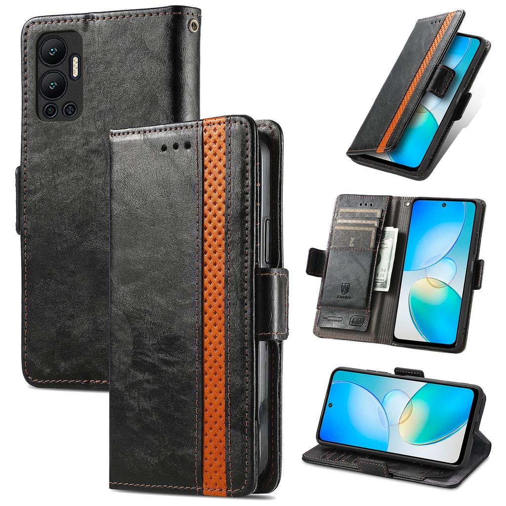 Multifunctional Magnetic Flip Cover Leather Case for Infinix/Tecno Series. Infinix Note 40/Spark 30C/Camon 40/Note12... Where Fashion Meets Function