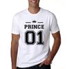 Couple 01 T Shirt Princess 01 Letter Print T Shirt Women Men Hipster Fashion Tshirt
