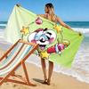 Diddl the Jumping Mouse2 Print Beach Towel, Large Soft Quick Dry Towel for Beach Camping Swimming