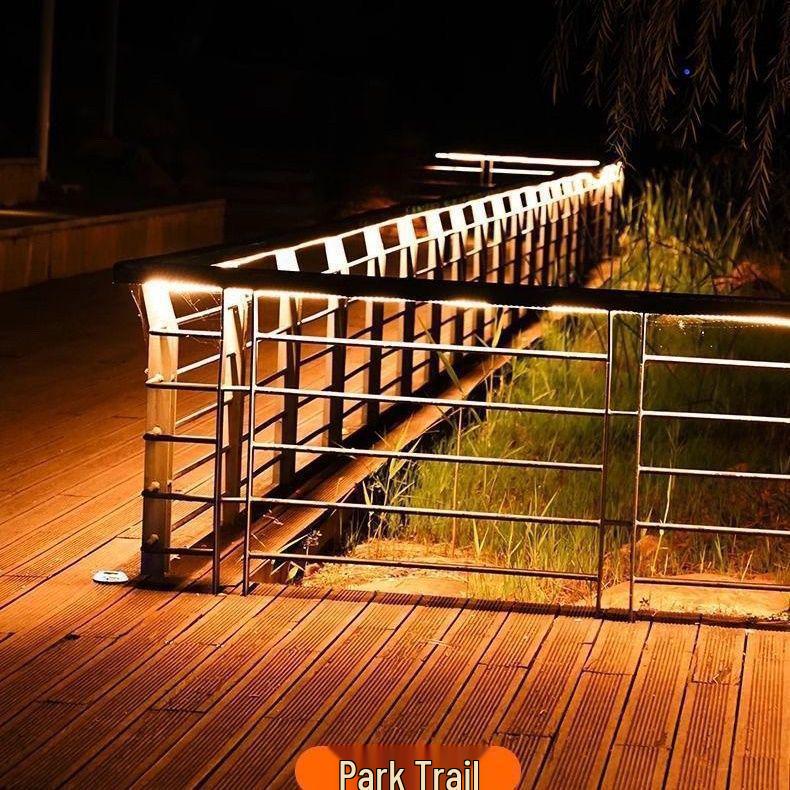 Super Bright Waterproof Solar COB LED Strip Light for Outdoor Garden Decoration