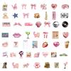 10/30/50pcs INS Style Cartoon Aesthetic Stickers DIY Stationery Phone Notebook Laptop Waterproof Cute Decoration Sticker Kid Toy