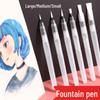 Set Pennarelli Acquerellabili con Matite Colorate Idrosolubili, Pennelli per Sfumare e Custodia