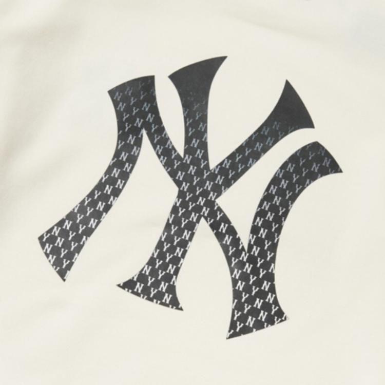 MLB Old Flower Sweatshirts Unisex White Crew Neck Moderate Other 3AMTM0514-50IVS