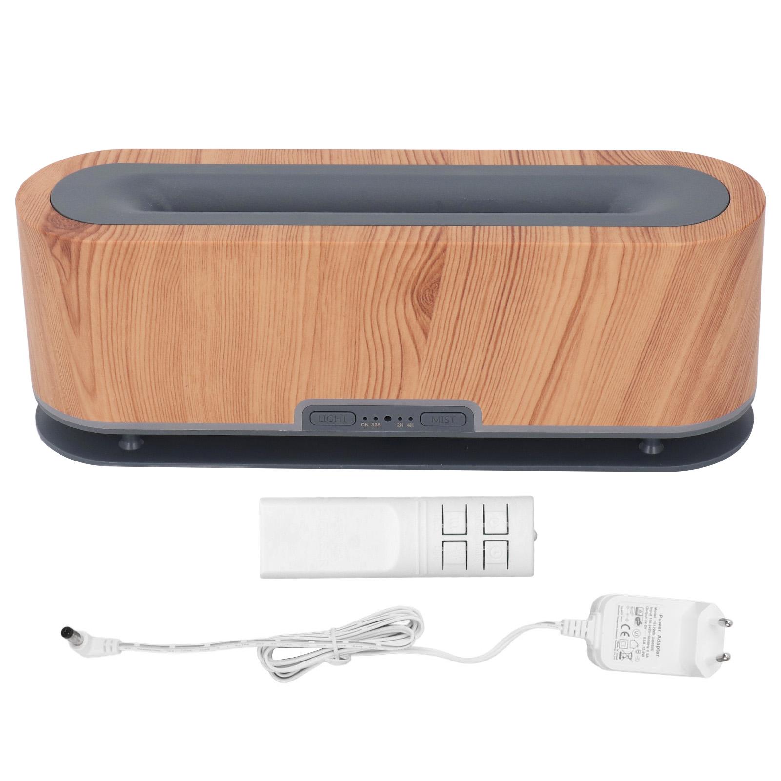 

Пламя диффузоры Пламя 7 цветов Светло-древесный диффузор увлажнитель для комнаты спальни офиса США Plug