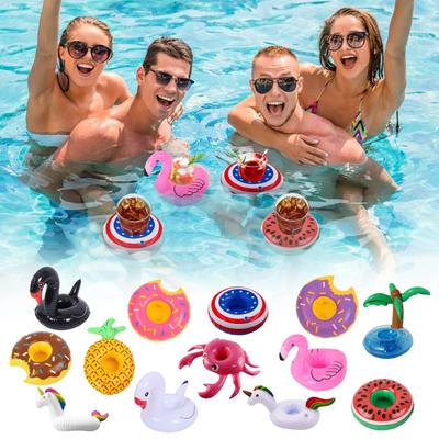 Inflatable Pool And Bathtub Drink Holder Inflatable Water Floating Drink For Easy Access.