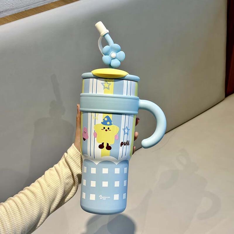 MRSIKEY Large Capacity Insulated Stainless Steel Tumbler