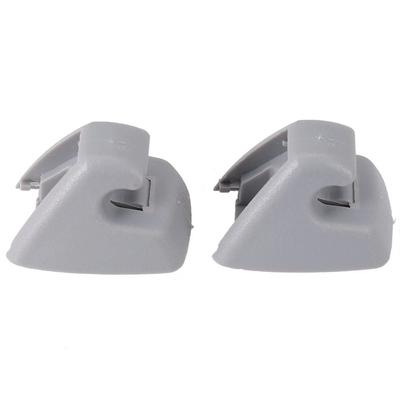 Nový 2x Šedý Háček Klip Sluneční Clony do Auta Pro Buick Verano Chevrolet Cruze Sonic 95994975