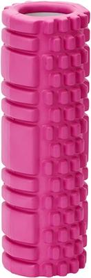 TFL-03 Tone Slim Bumpy Stretch Roller, Approx. 10cm Diameter X 30.5cm Long, Myofascial Release Foam Roller (Pink)