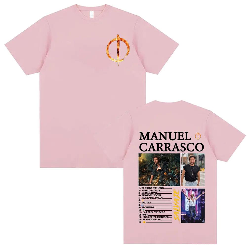 Rapper Unisexuel Carrasco Album Tour Printed T Shirts Unisexs Clothing Comfort 100 Cotton Tee Shirt Unisex Hip Hop Oversized TShirt