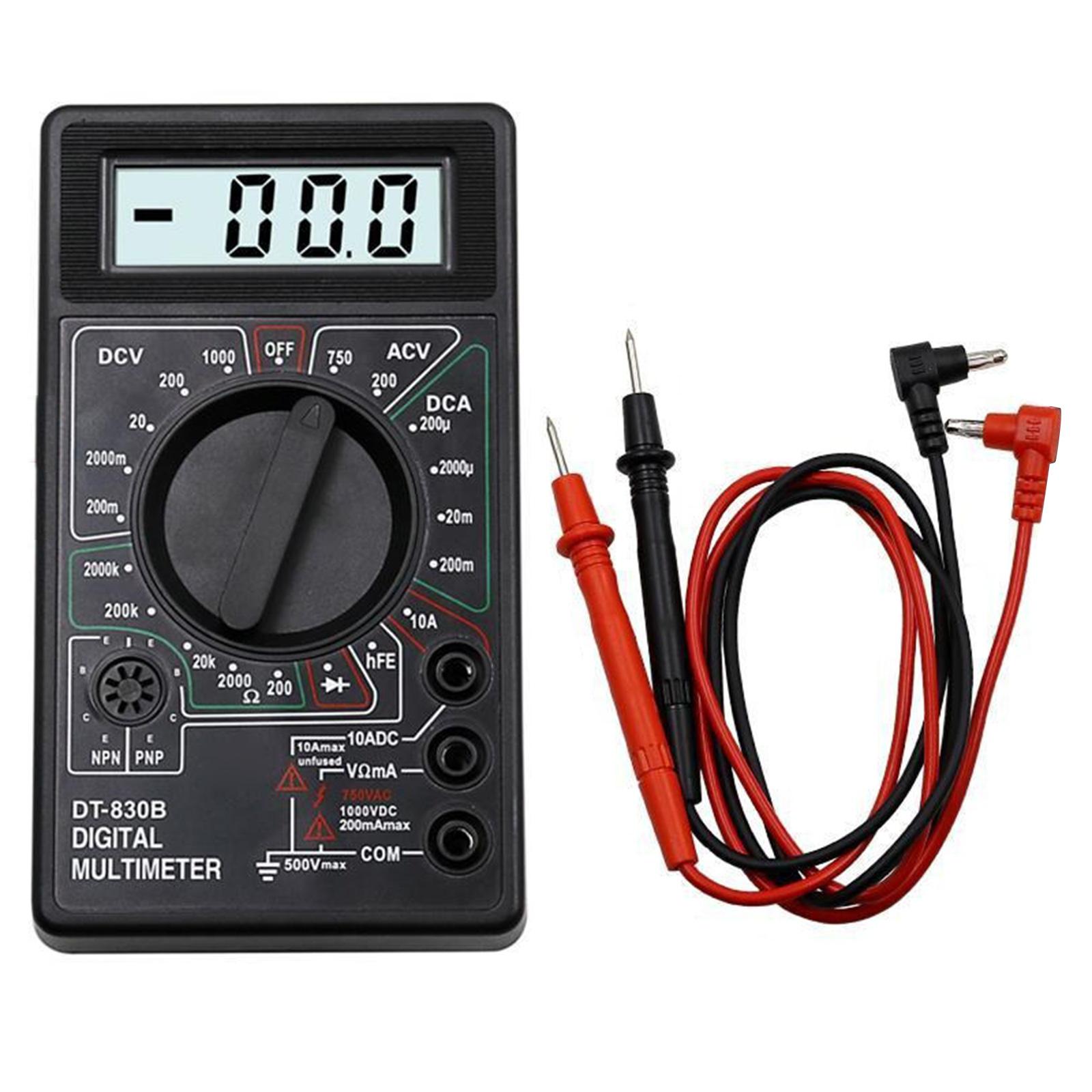 

Versatile Digital Multimeter High Accuracy Measurement Tool Easy to Carry for DIY Enthusiasts & Circuit Maintenance