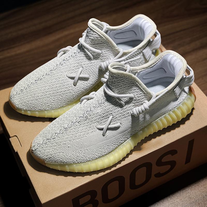 

Putian coconut shoes are really explosive large size shoes 350 black gypsy stars breathable casual men s and women s sports shoes running sports shoes 45