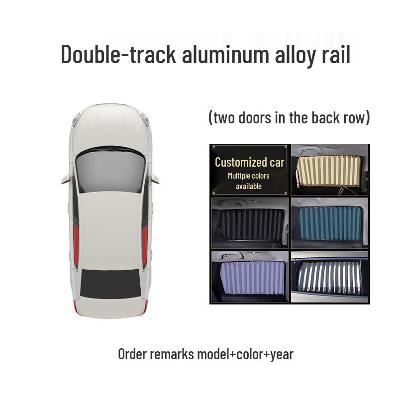 Volvo XC60/XC90/S90/V40/S60L Rear Car Sunshade Privacy Curtains